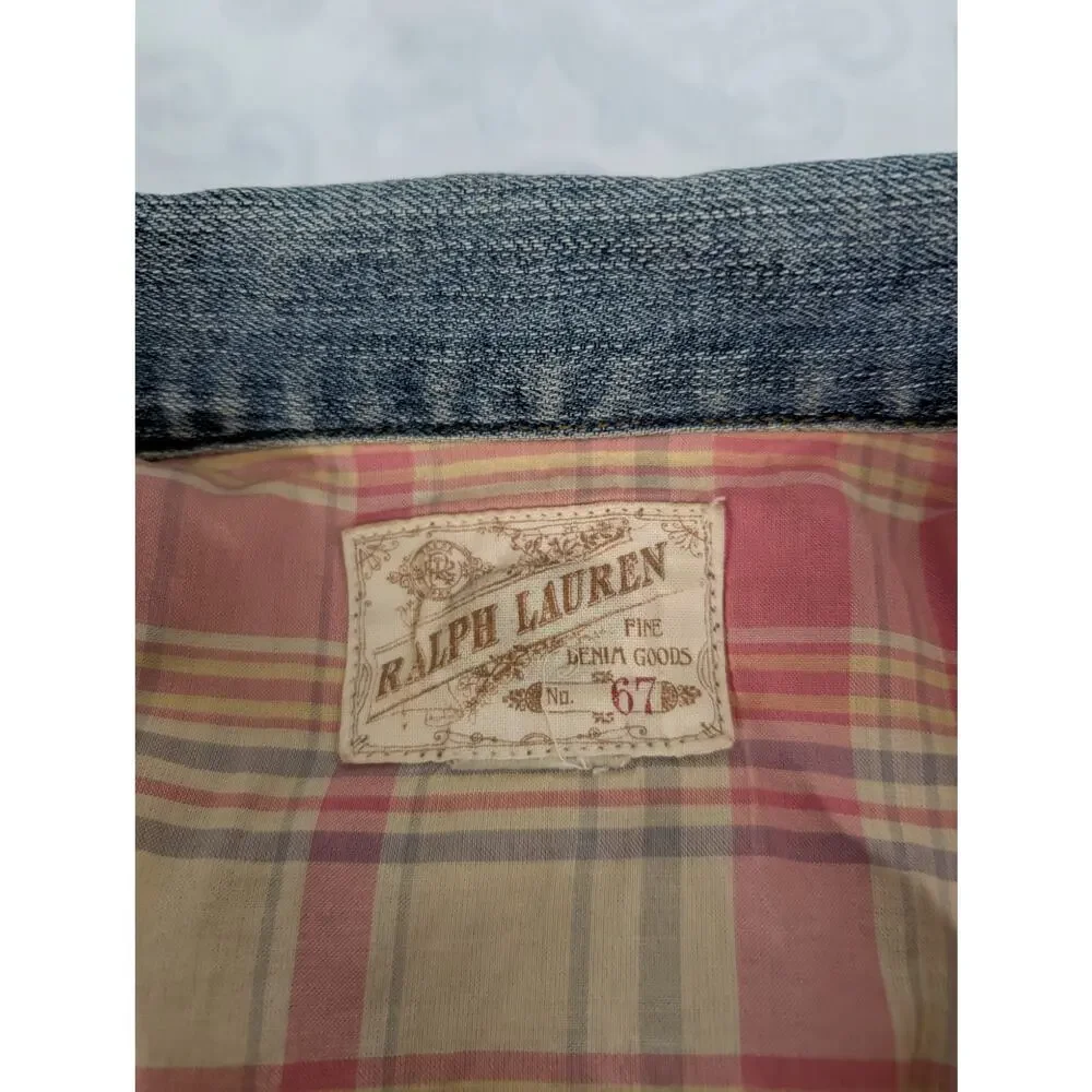 Vintage Ralph Lauren fine denim good no. 67 jean jacket - Picture 10 of 12